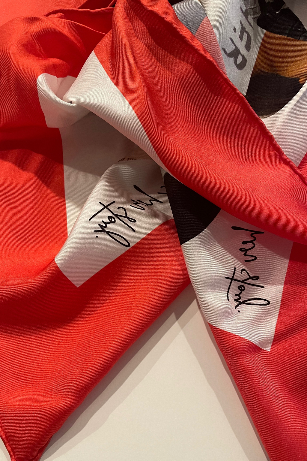 THE COLLAGE SILK SCARF